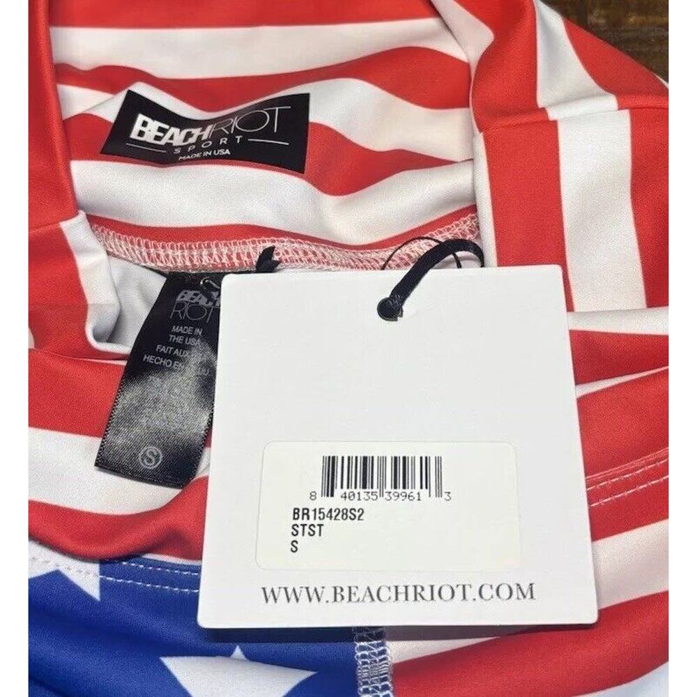 Beach Riot Bike *Shorts only* Stars Stripes Flag 4th of July Size Small - Picture 6 of 16